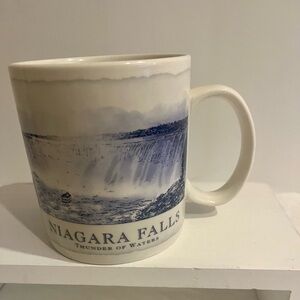 2006 Starbucks Niagara Falls Mug - Blue and White